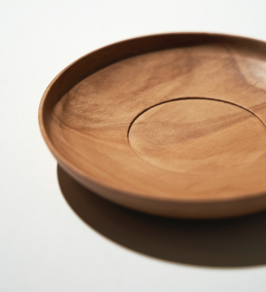 "cha-uke plate" (りんごの木)