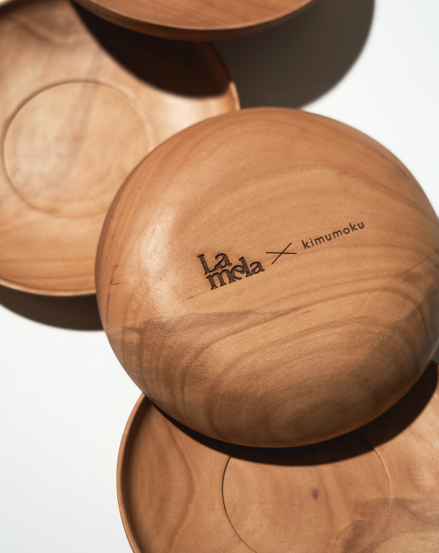 "cha-uke plate" (りんごの木)