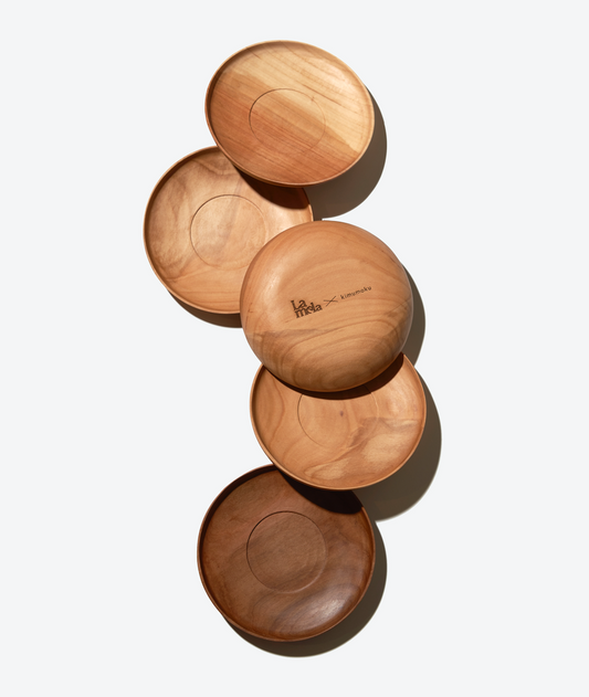 "cha-uke plate" (りんごの木)